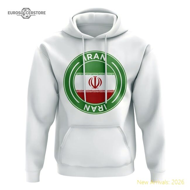 Iran Football 20242025 Regular Hoodie  Durable Lightweight