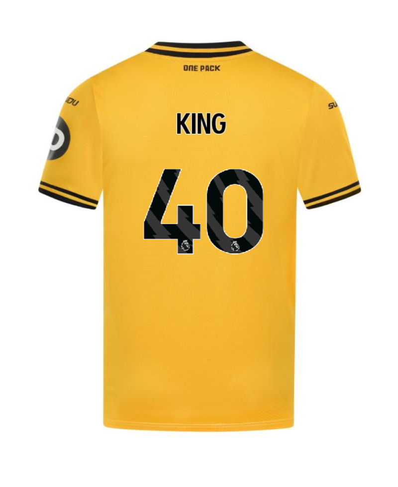 Wolverhampton Wanderers 24-25 Home KING 40 Football Jersey