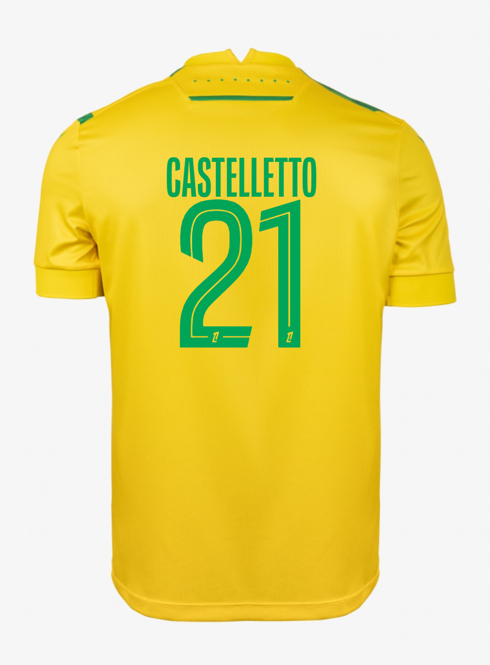 CASTELLETTO 21's FC Nantes Home Jersey for the 24-25 Season