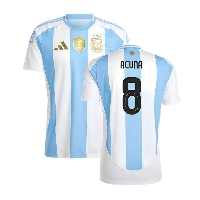 Authentic 2024-2025 Argentina Home Shirt