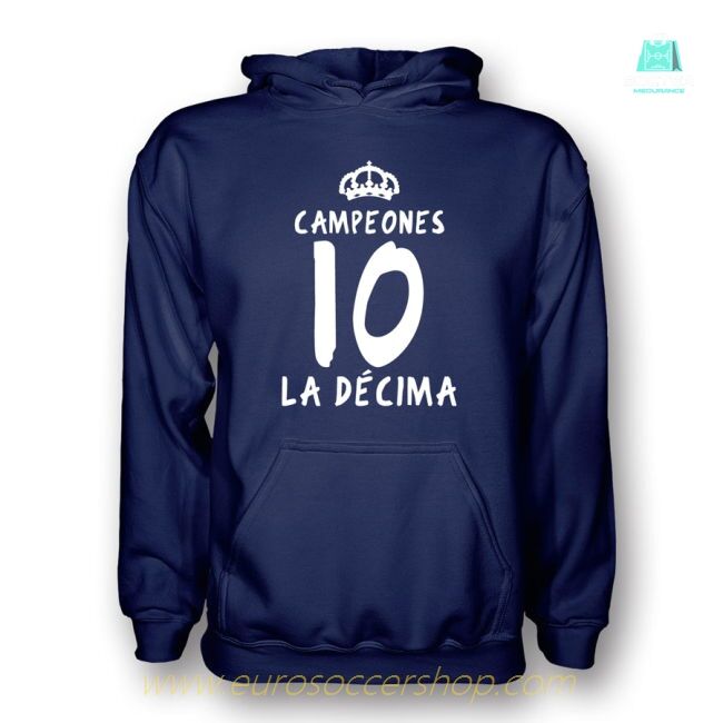 Real Madrid La Decima Hoody (navy) - Kids