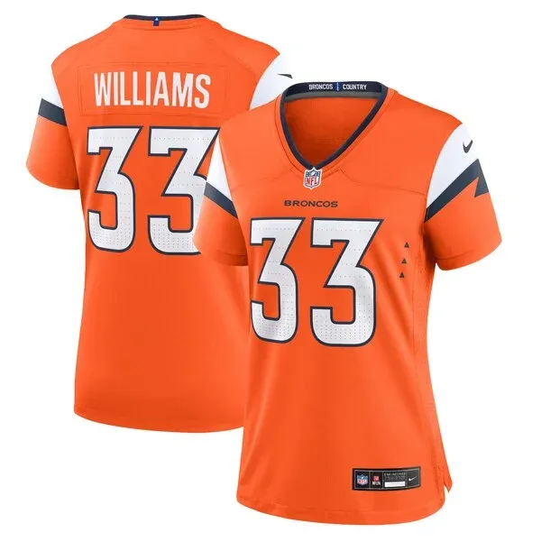 Performance None Game Jersey - Premium Orange NFL Fan Jersey | Game...