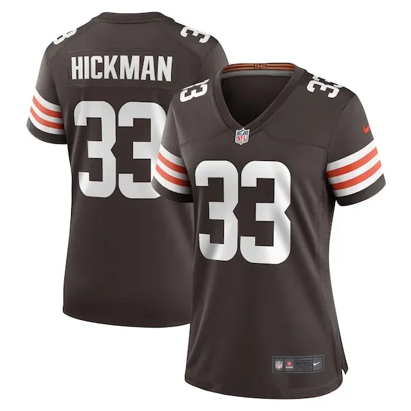 None Ronnie Hickman Game Jersey - Brown | NFL Player Jersey | NFL Foot