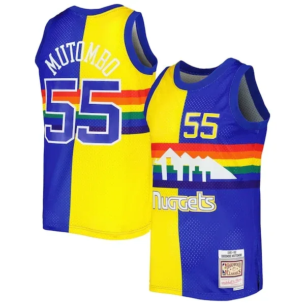 Dikembe Mutombo DEN Swingman Jersey - Best Value - Licensed Product