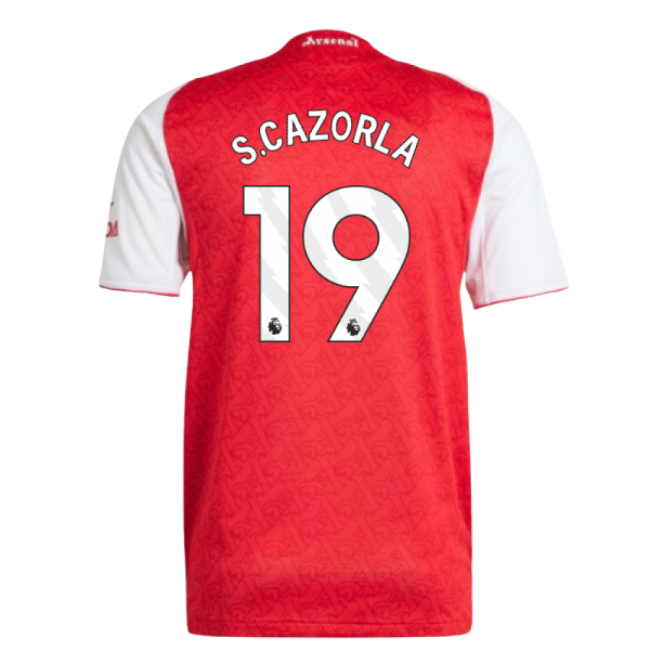 Cazorla 19 Professional Style Arsenal Home Pro Shirt 2025-2026 (1)
