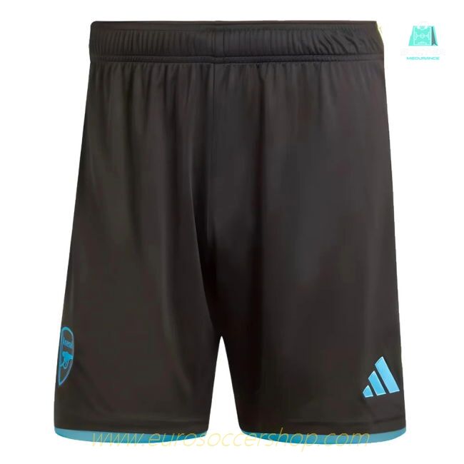 2023-2024 Arsenal Away Shorts (Black)