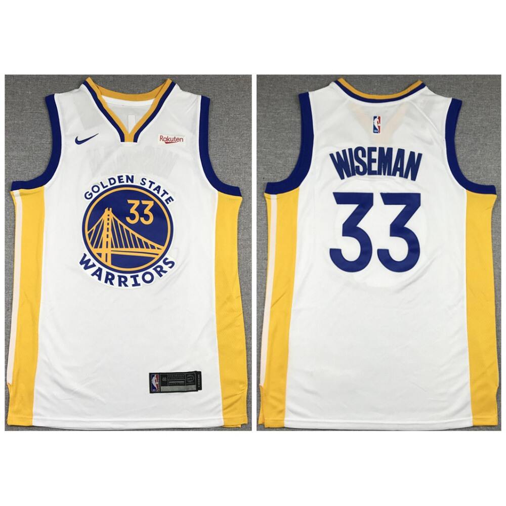 Jersey Golden State Warriors 33 White - - Game Day Essential