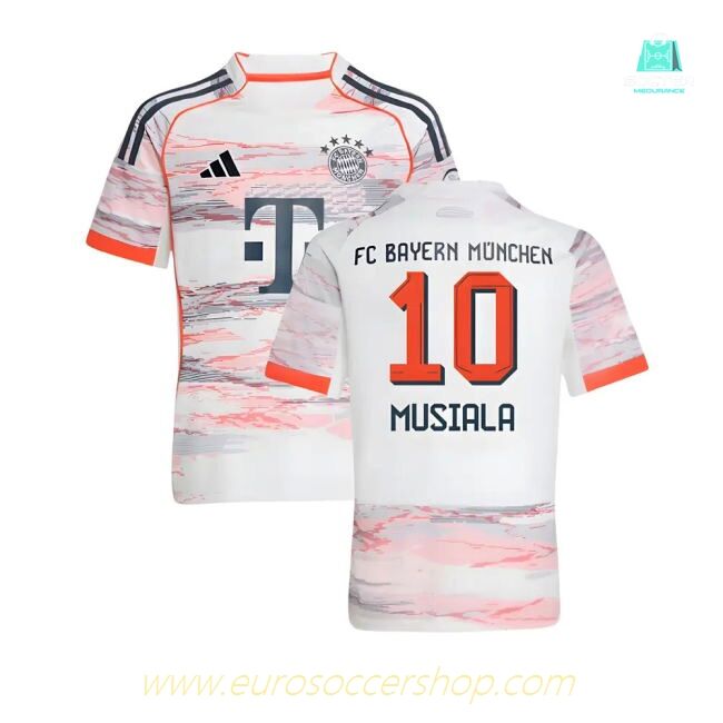 2025-2026 Bayern Munich Away Shirt (Kids) (Musiala 10)