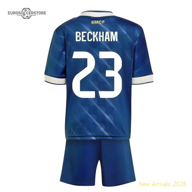 Real Madrid Beckham Third Jersey Spanish Football Nike Dri-fit