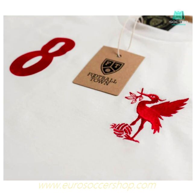 Steven Gerrard The Bird White 8 Long Sleeves