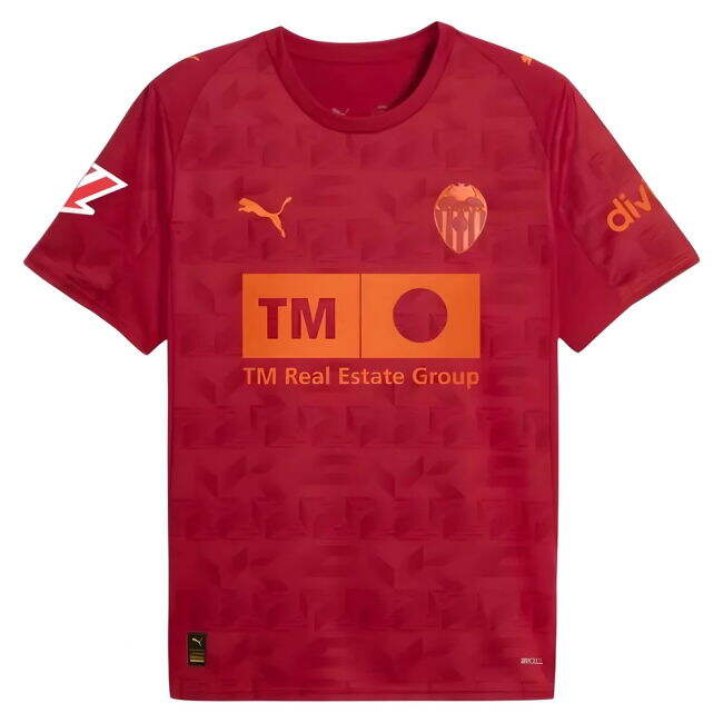 Away Shirt for Valencia 2025-2026 (Junior