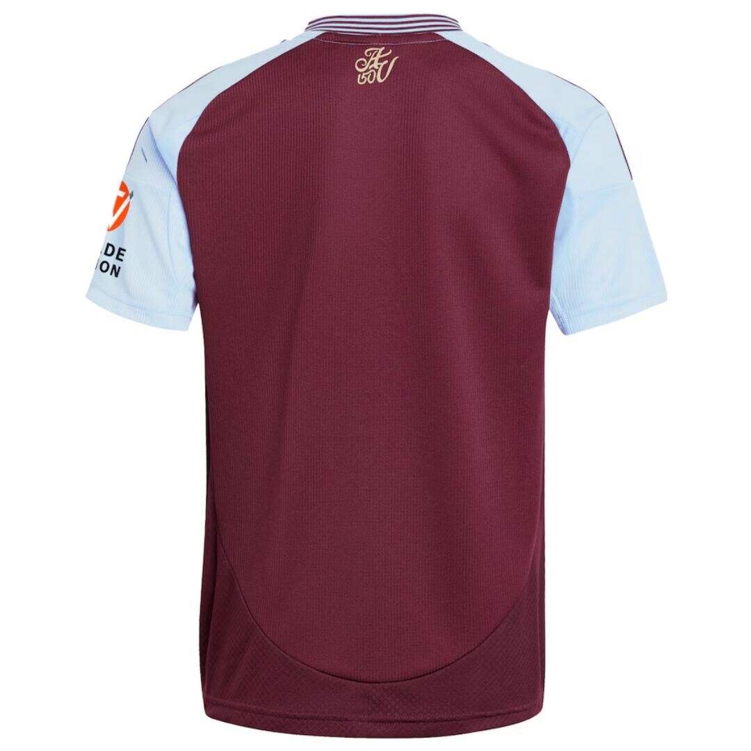 Aston Villa 2425 Home Soccer Jersey Football Shirt - Official Replica
