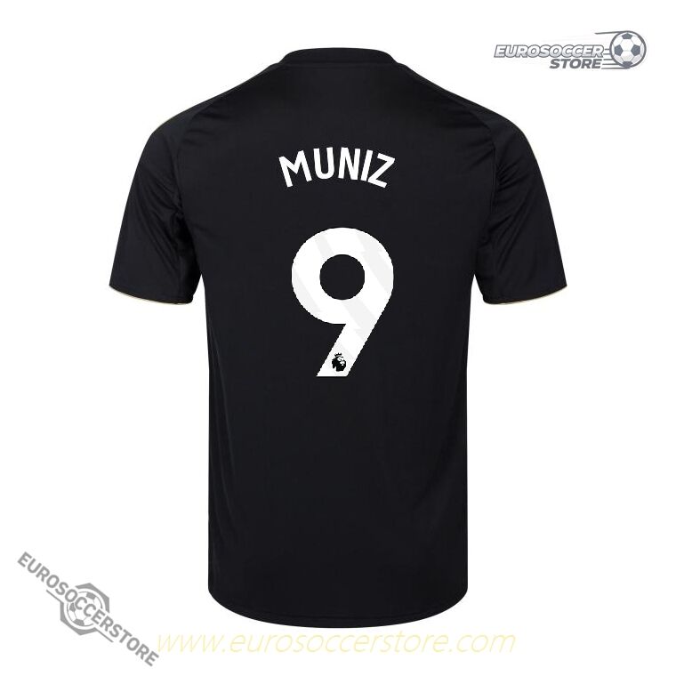 Fulham 25-26 Season Third Jersey with MUNIZ 9 Printing