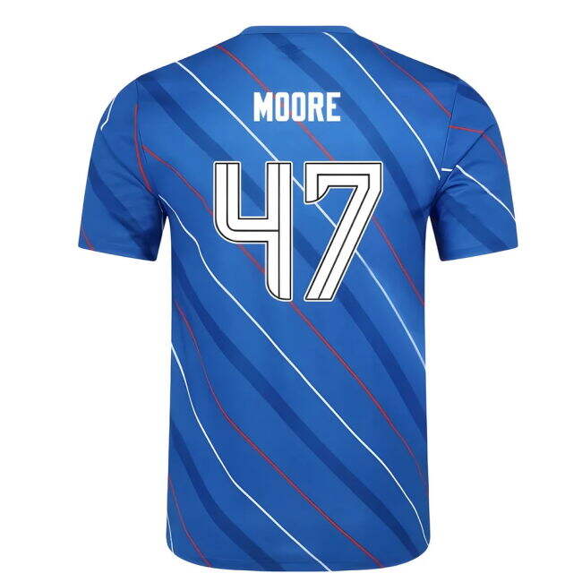 Rangers Fc Practice Shirt M. 4 #7 New Season Official Merchandise (v3)