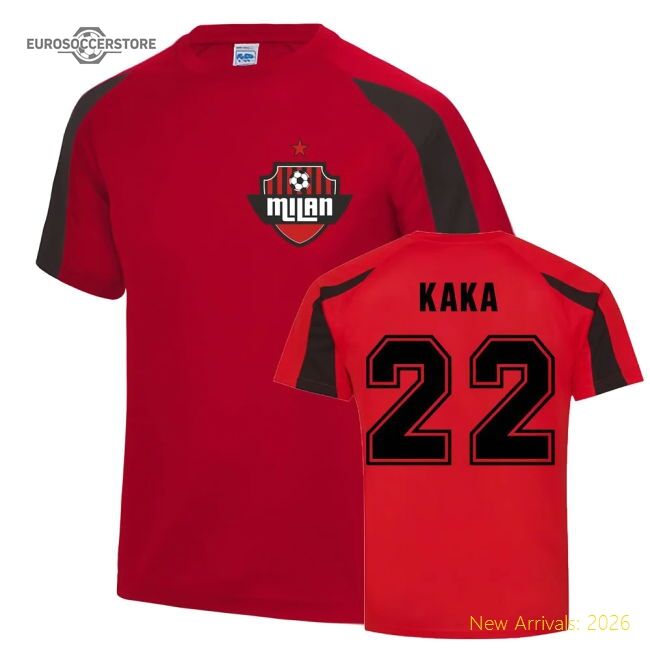 Kaka Milan Sports Training Match Jersey (red) - Excellent Value