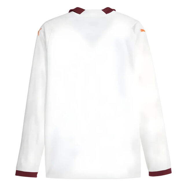 2023-2024 Man City Long Sleeve Away Kit (BERNARDO 20)