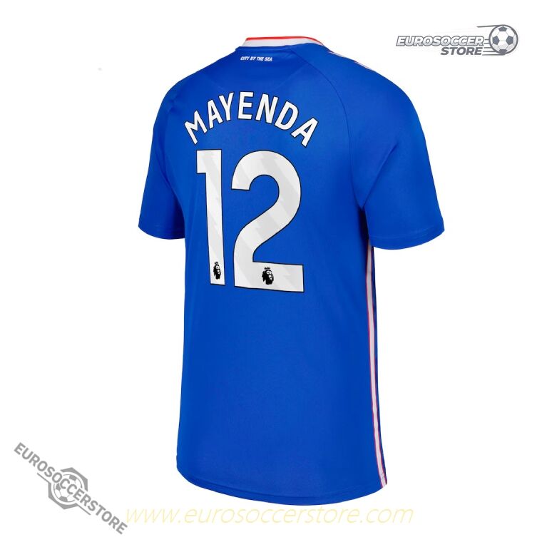 Sunderland 25-26 Away MAYENDA Version 12 Football Jersey