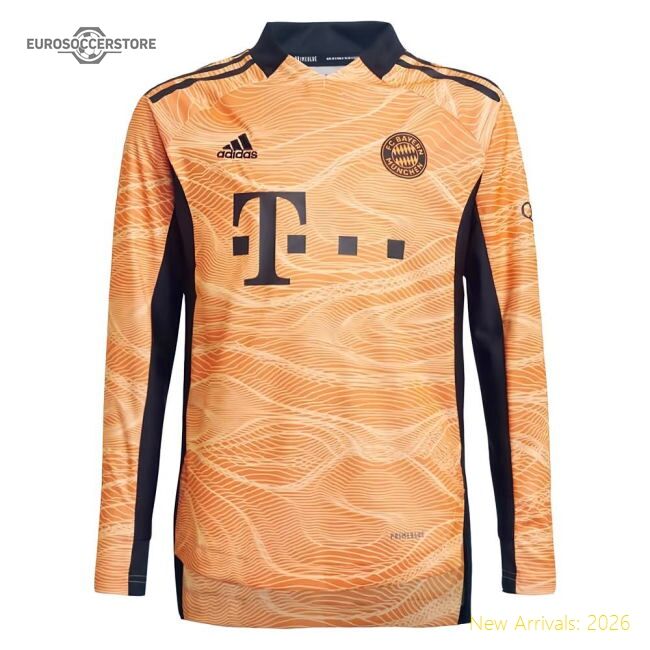 Superior 2021-2022 Bayern Munich Home Goalkeeper Shirt (orange) (ne