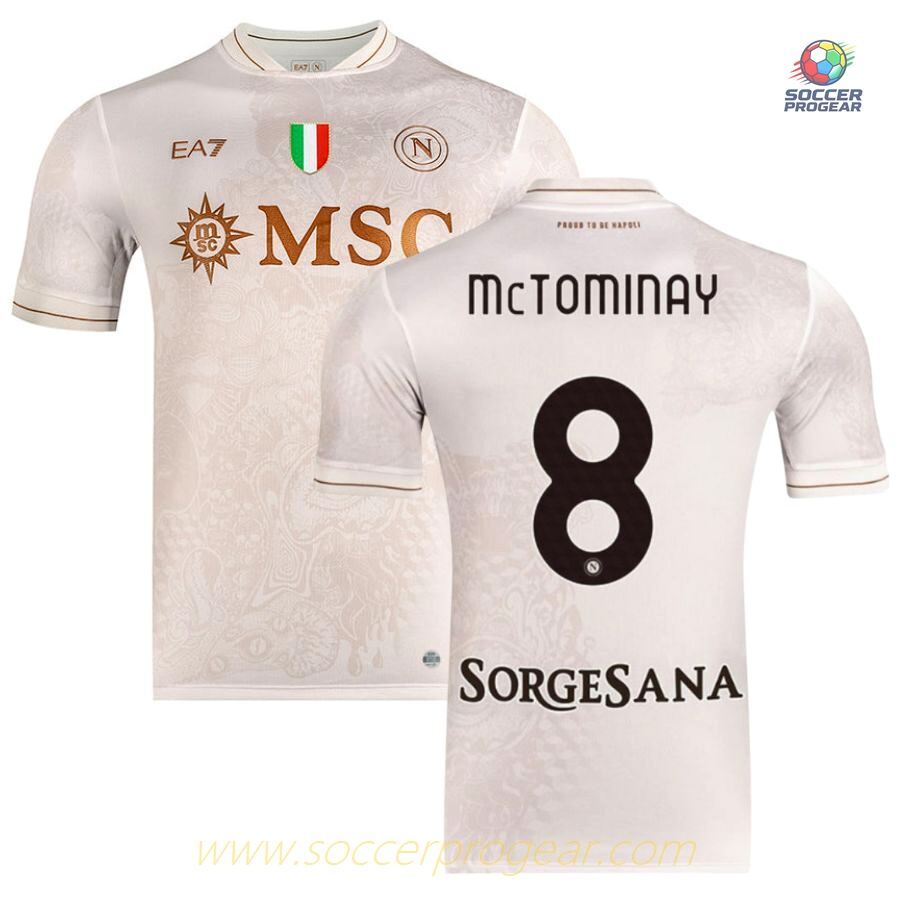 Naples Away Football Jersey 2025/26 Collection Mc Tominay