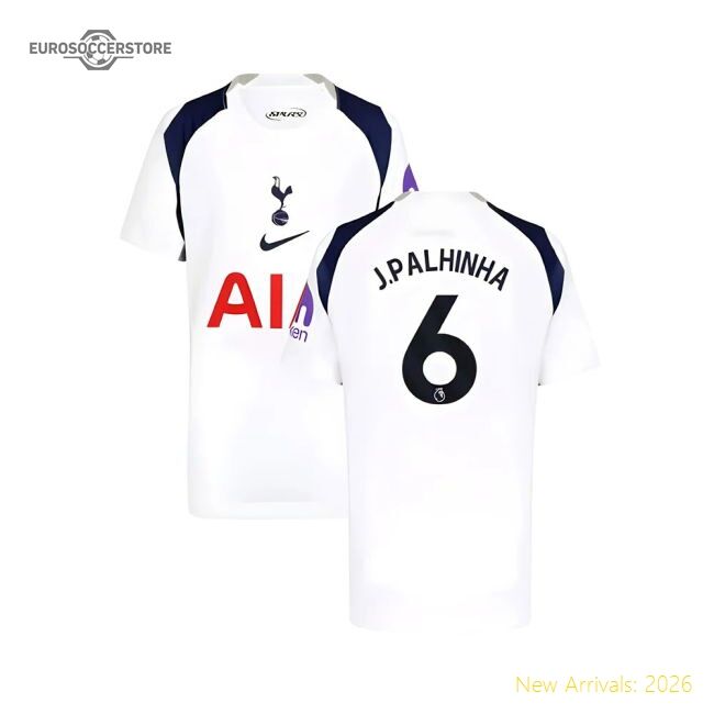 Premium 2025-2026 Tottenham Hotspur Home Shirt (kids) (j.palhinha 6
