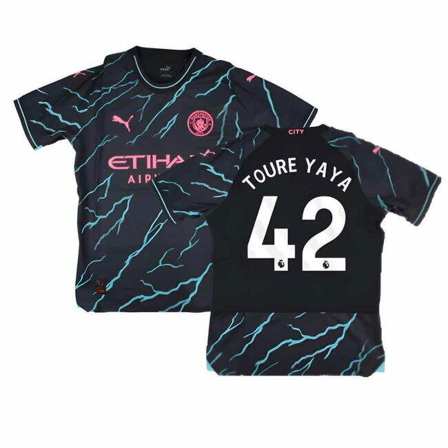 Genuine 2023-2024 Man City English Third Shirt