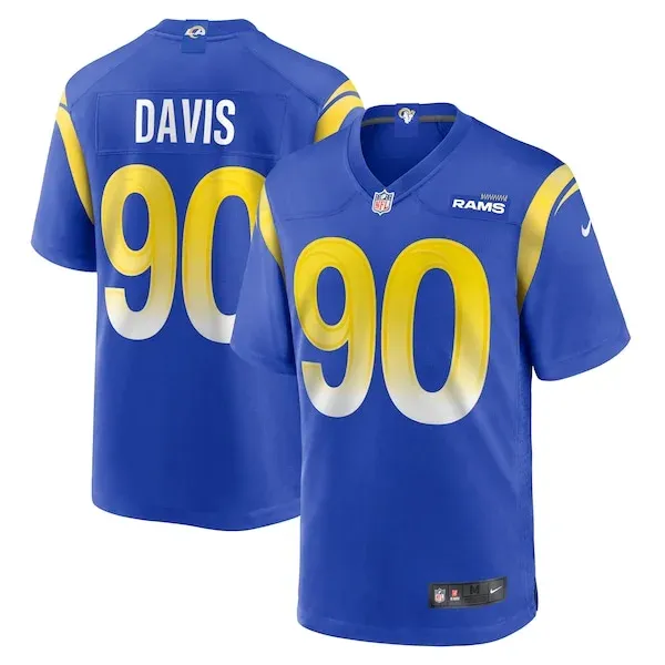 Los Angeles Rams Game Football Jersey - Royal L | football apparel