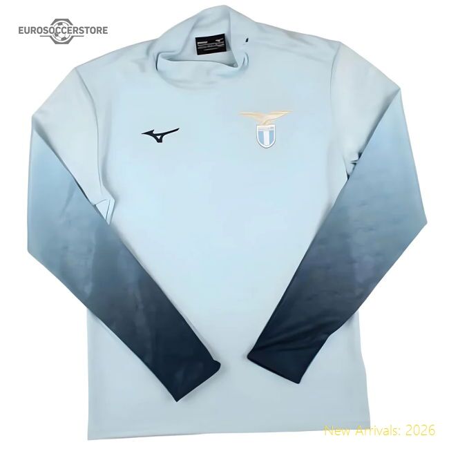 First-class 2024-2025 Ss Lazio Mid Layer 12 Zip Training Top (ice