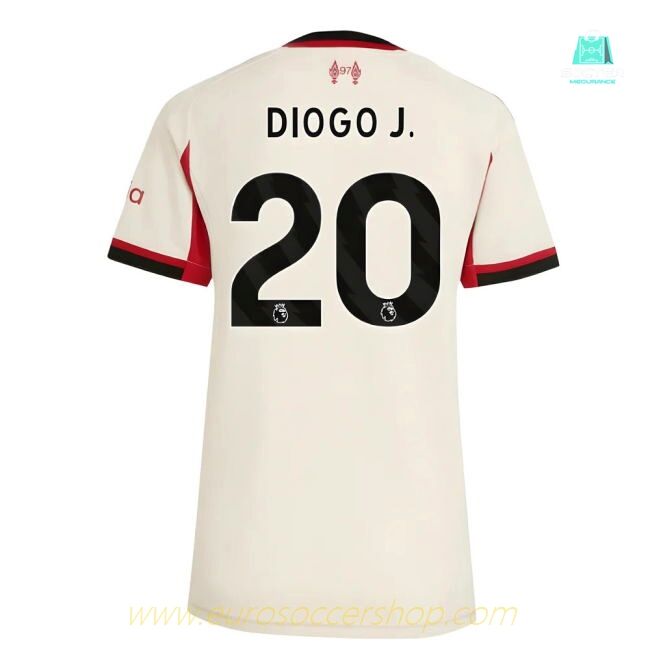 2025-2026 Liverpool Away Shirt (Womens) (Diogo J. 20)