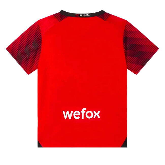 2023-2024 AC Milan Home Kit | Official | Comfortable | Elite