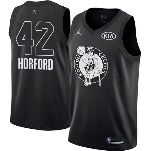 Premium BOS #42 A. Horford 2018 Icon NBA Swingman Jersey Black -