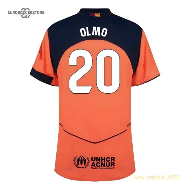First-class Third Barcelona Olmo Jersey 2025-2026 Flexible