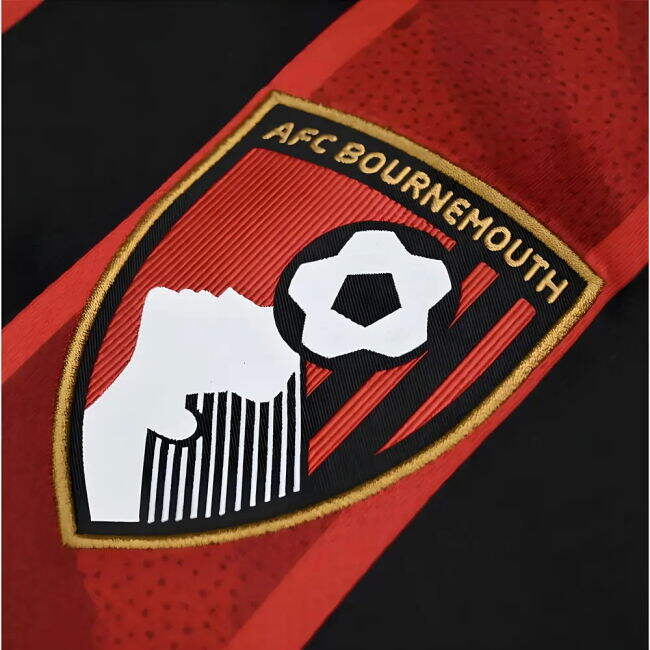 Genuine 2025-2026 Bournemouth Home Shirt - Kids Match Jersey