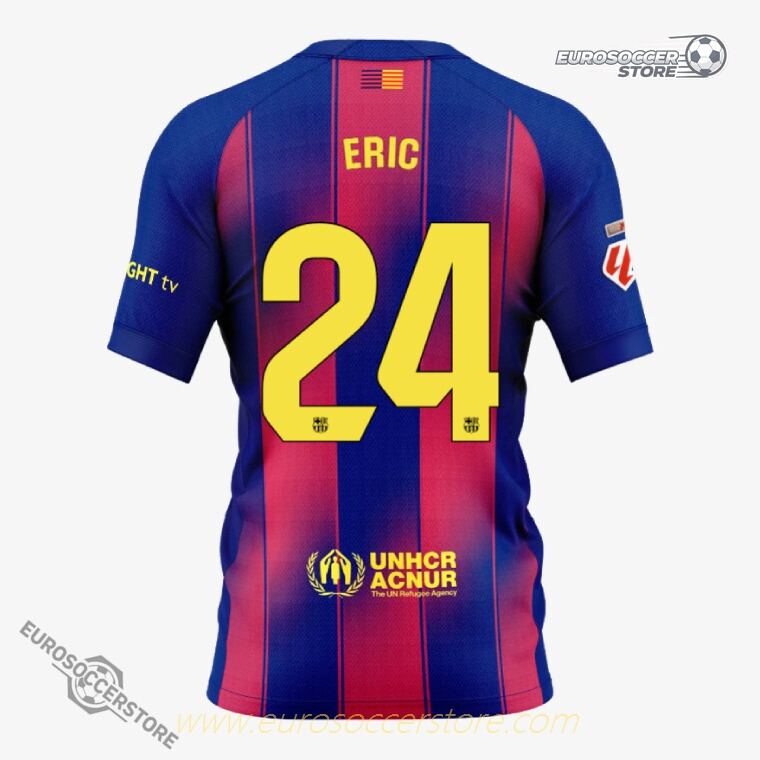 Ed Sheeran x Barcelona El Clásico ERIC 24 Jersey 25-26 (Player Version)