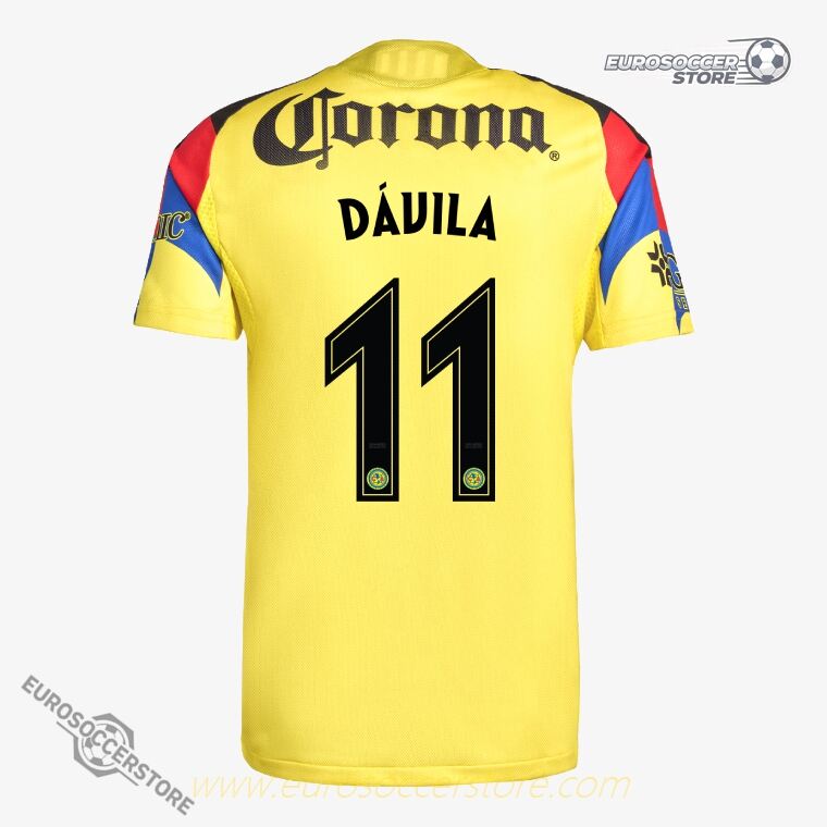 Club América 25-26 Home Jersey DÁVILA 11 (Player Version)