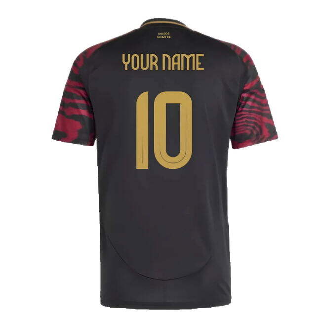 Soccer 2024-2025 Peru Away Shirt (Your Name) Performance