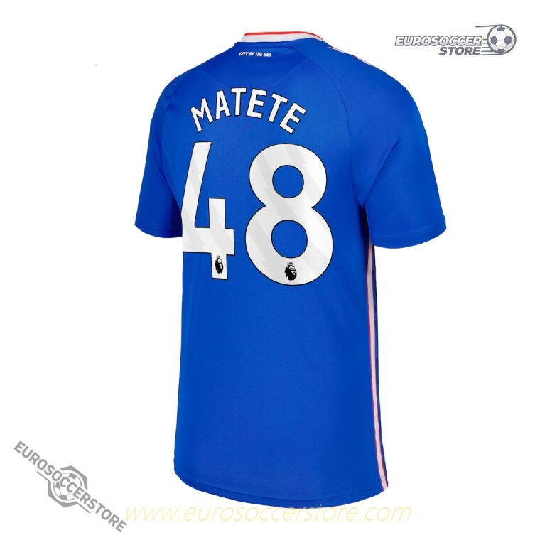 Sunderland's 25-26 Away Jersey with MATETE 48 Printing