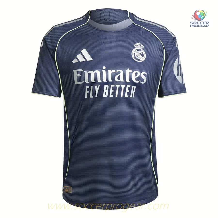 Real Madrid 2025-26 Edition Away Football Soccer Team Shirt