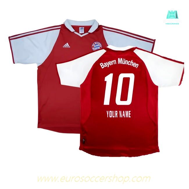 Bayern Munich 2003-04 Home Shirt ((Excellent) XL) (Your Name)