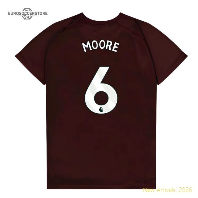 Official West Ham United Poly T-shirt (claret/blue) - Kids (moore 6