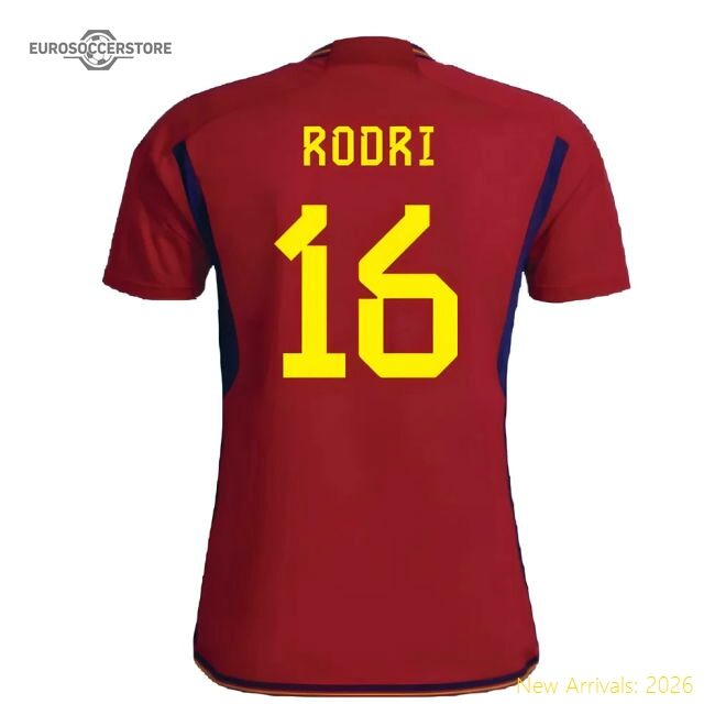 2023 Spain Home Jersey - Top-Tier Match Style Fan-Favorite