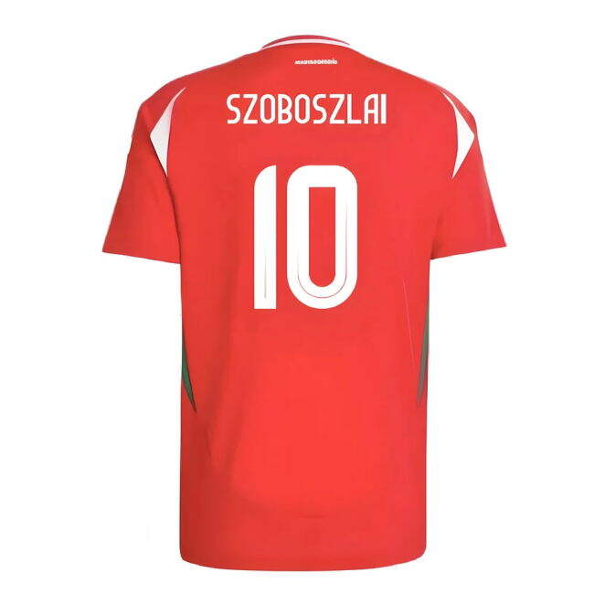 2024-2025 Hungary Home Shirt (Szoboszlai 10) Performance