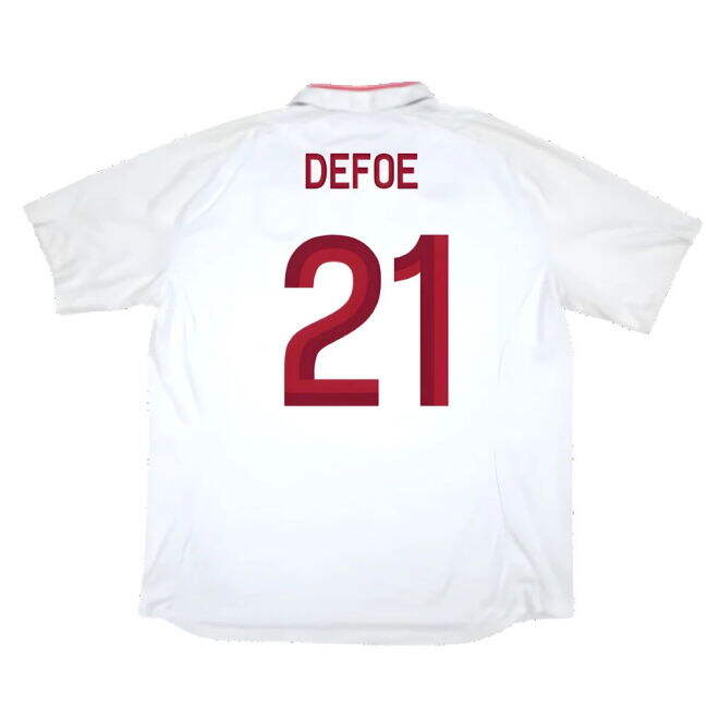 England 2012-13 Home Shirt (Good) (Defoe 21)