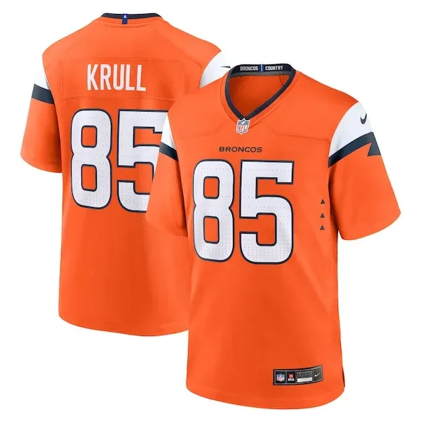 None Game NFL Jersey - Orange | Premium Football Apparel | NFL Footbal