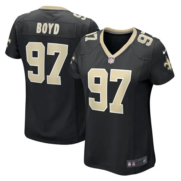 Performance New Orleans Saints Game Jersey - Premium Black NFL Fan ...