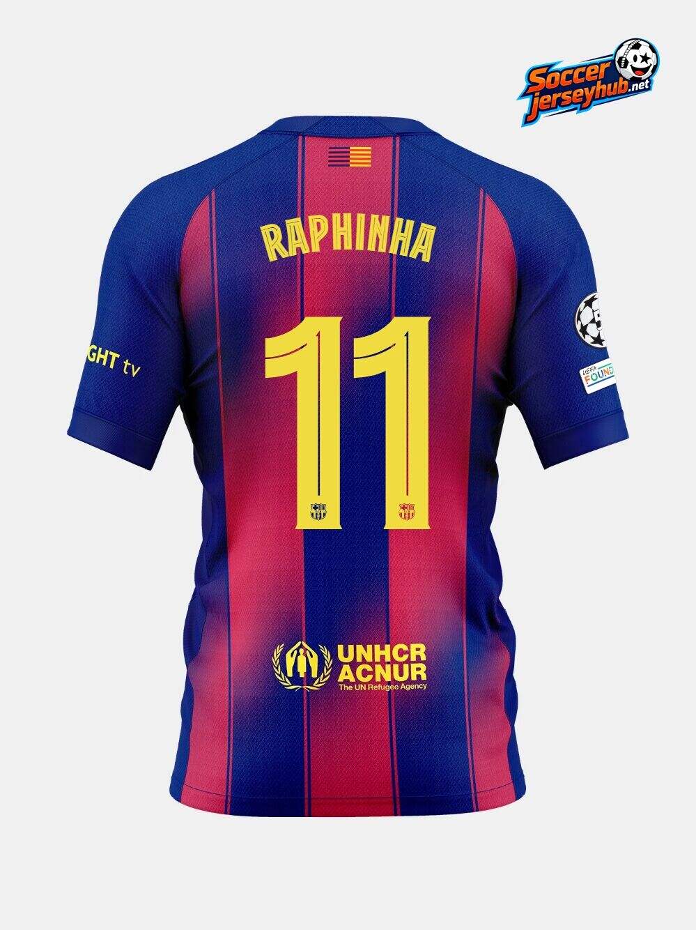 RAPHINHA 11 | UCL Men's home jersey 25/26 FC Barcelona