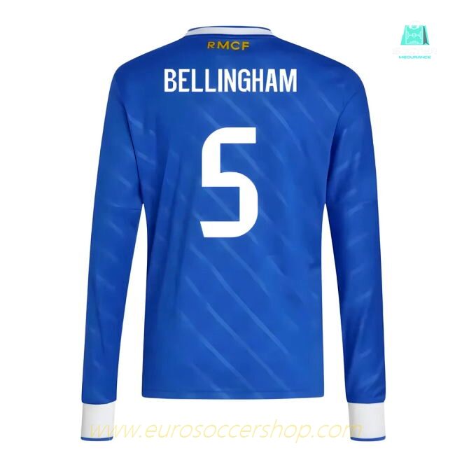 2025-2026 Real Madrid Long Sleeve Third Shirt (Kids) (Bellingham 5)