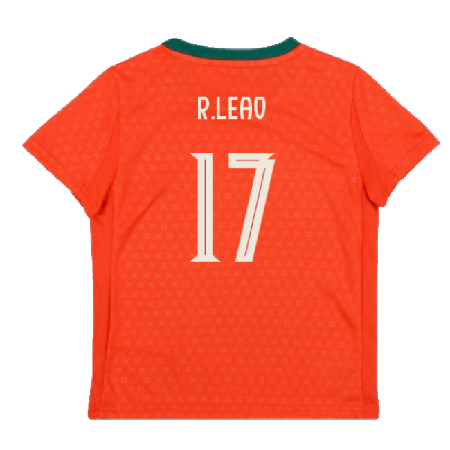 2025-2026 Portugal Home Mini Kit (R.Leao 17) Euro Premium