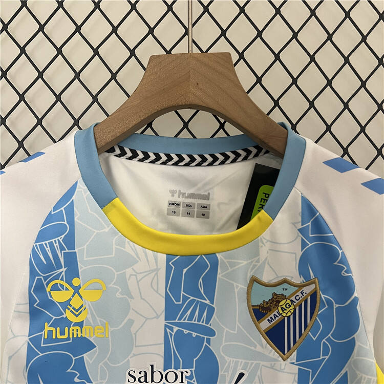 Professional Grade KidsYouth Malaga 2425 Home Kit ShirtShort