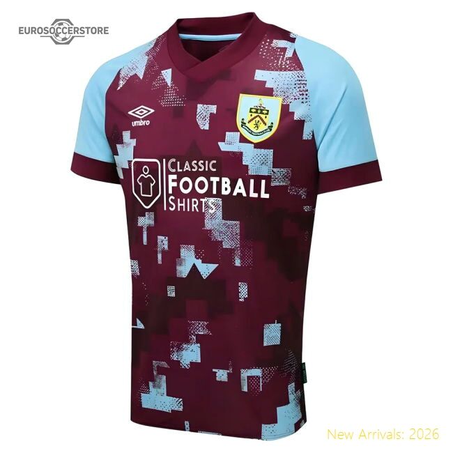 2022-2023 Burnley Home Shirt - Unbeatable Value - Official Edition