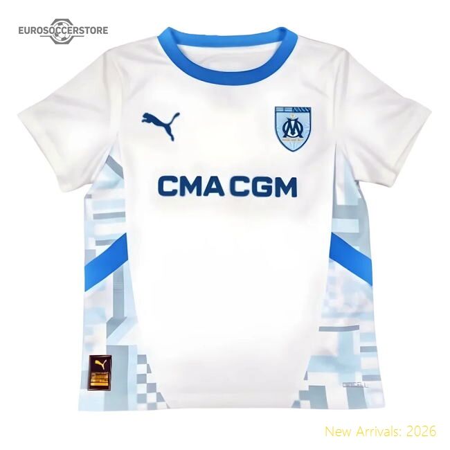Trending High-Quality 2024-2025 Marseille Home Mini Kit